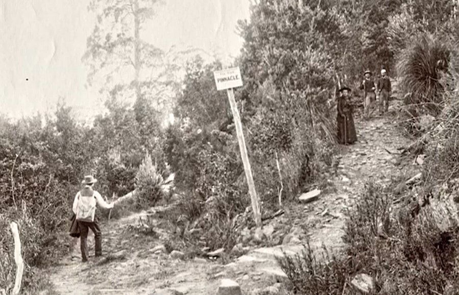 Historic kunanyi Photos Tasmanian Times