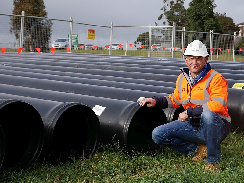 Work Starts on Major Hobart Distribution Pipeline Replacement 1