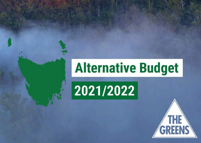 Greens Present Alternative Budget 13