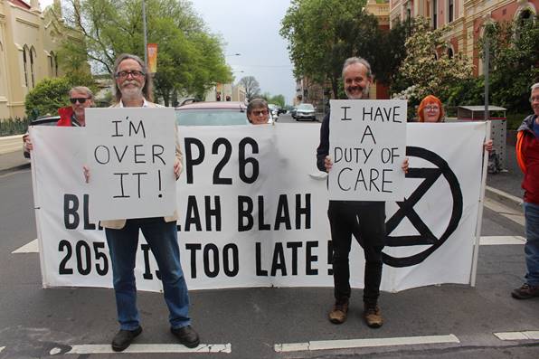 Climate Activists Arrested 3 Times in Launceston 3