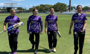 Hobart Hurricanes Launch First Nations Round Kit in Mackay 8