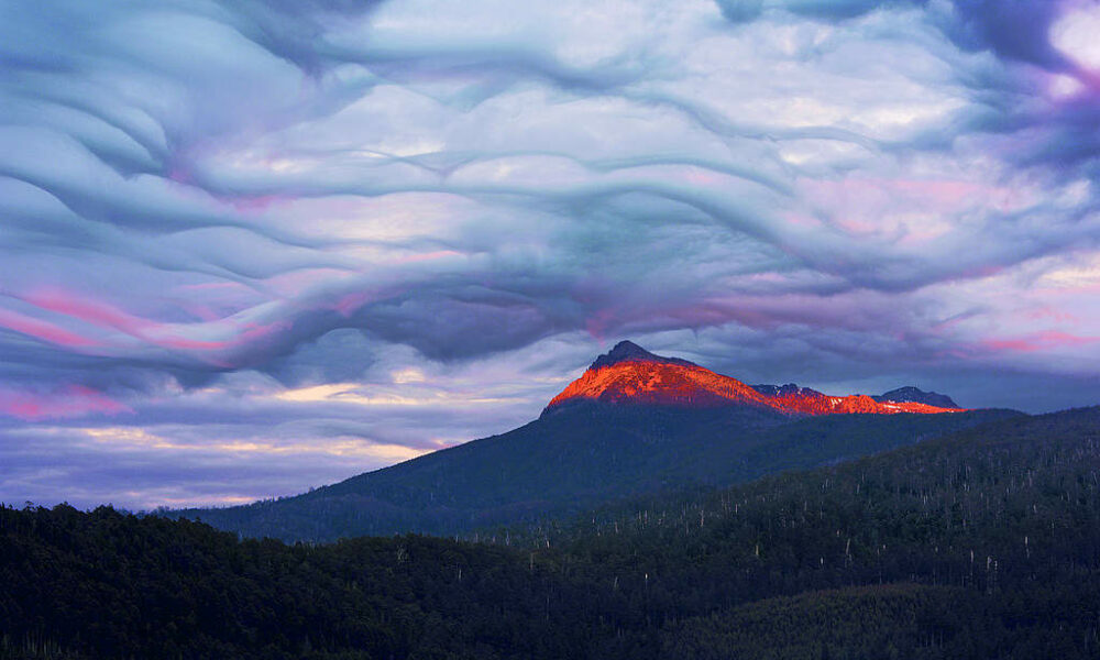 Strathgordon Clouds Feature in BOM Weather Calendar Tasmanian Times