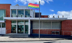 Ulverstone Flies Pride Flag 13