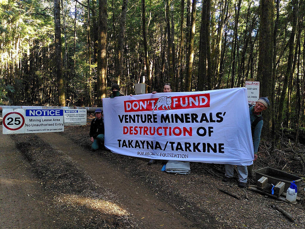 Venture Minerals Face Protests at Tarkine Mine & Perth AGM 1