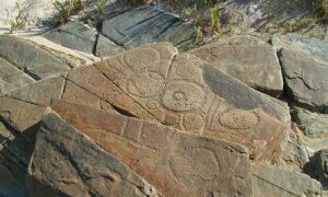 Natural Forces Deemed Cause of Damage to Aboriginal Petroglyph at Sundown Point 5