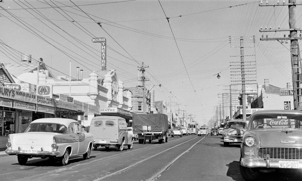 Tas That Was Main Road, Moonah (1961) Tasmanian Times