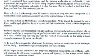 Ben McGregor Statement 21