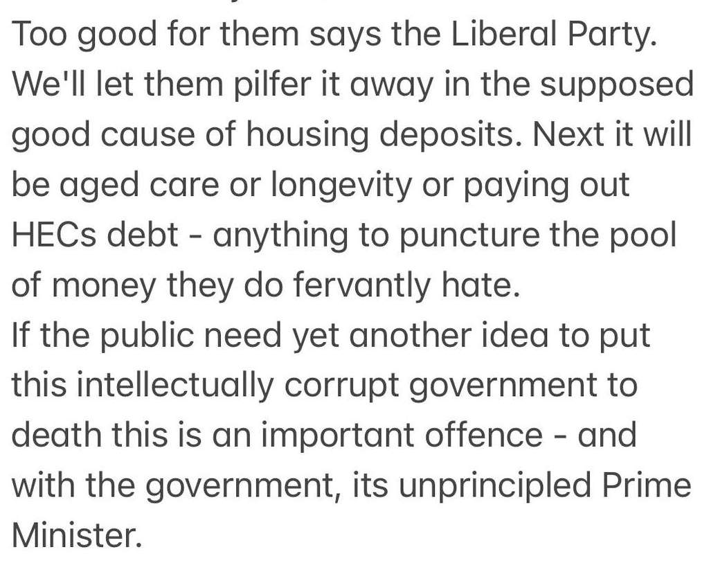 Coalition 'Superannuation for Housing' Plan 29