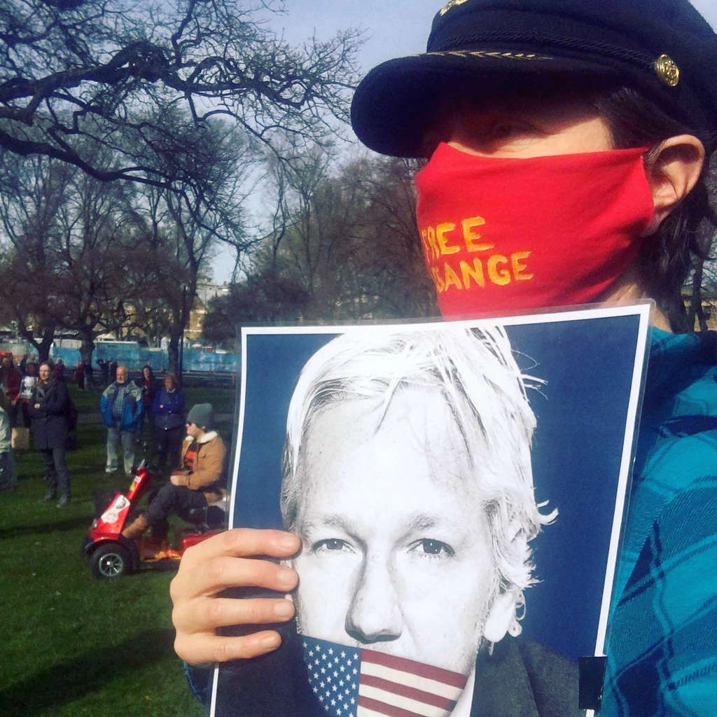 Free Assange Rally Saturday 3 July 1