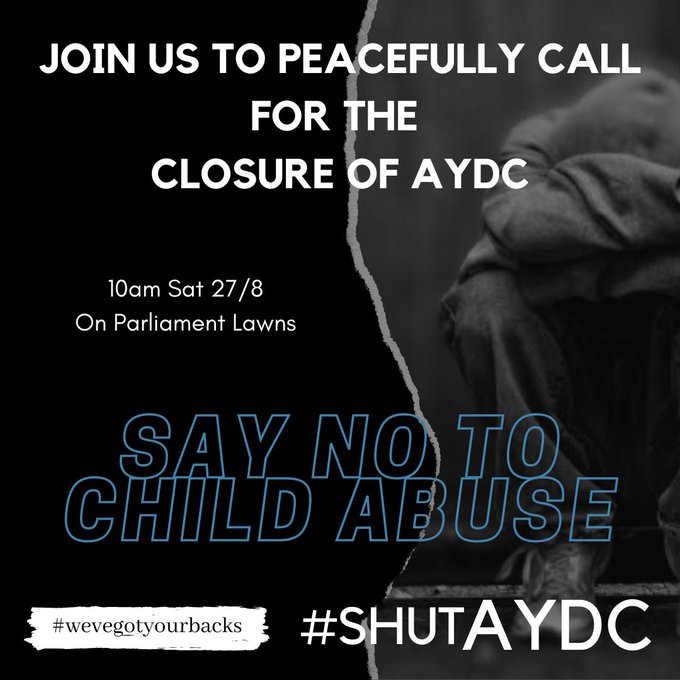 Rally - Close Ashley Youth Detention Centre 1