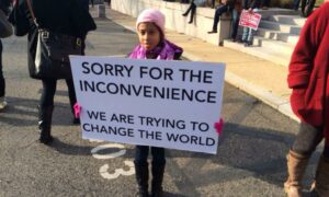Peaceful Protest Aims to Educate 24