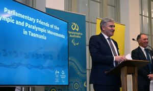 Parliamentary Friends of Olympic & Paralympic Movements in Tasmania Launched 21