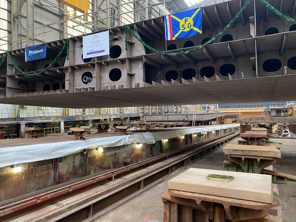 Keel Laid for New Sea Road I 1