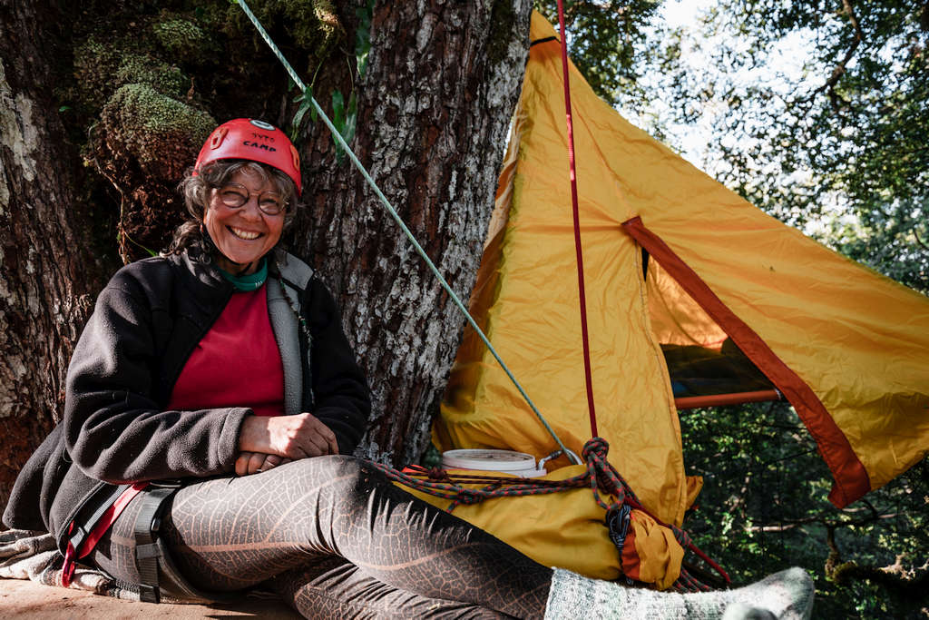Viola Barnes Ends 72-day Takayna Tree-Sit 1