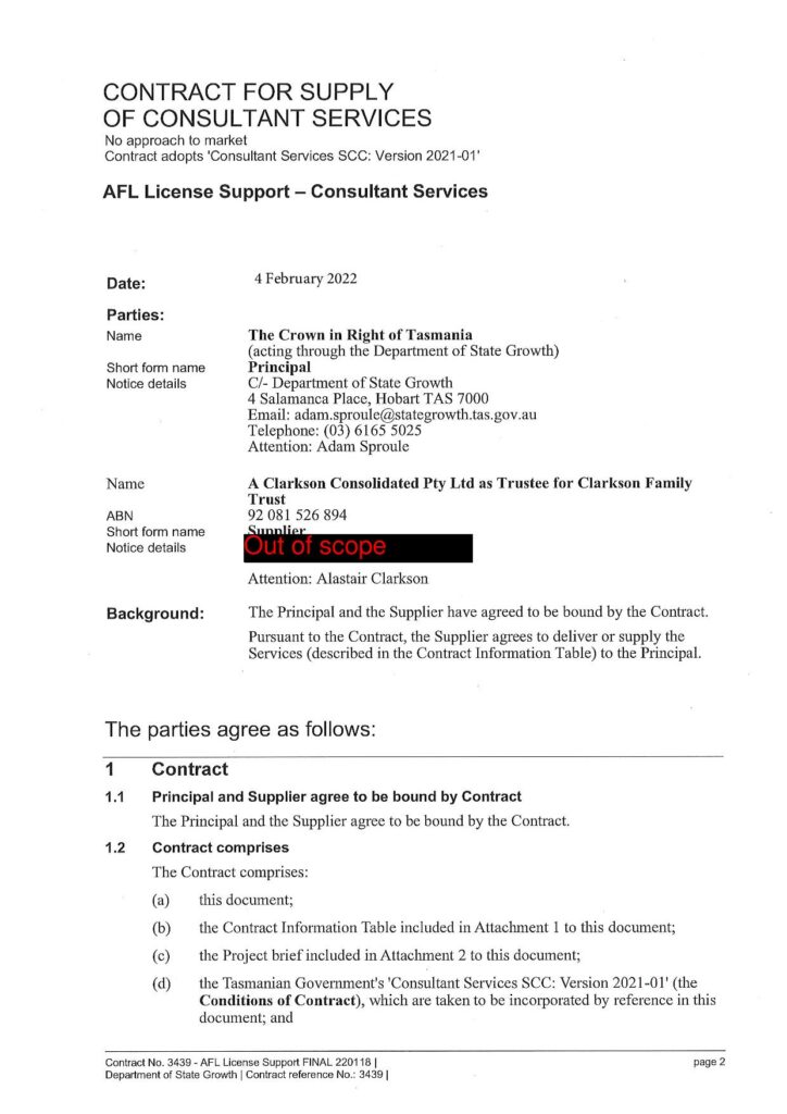 Where’s Alastair Clarkson’s White Paper? 26