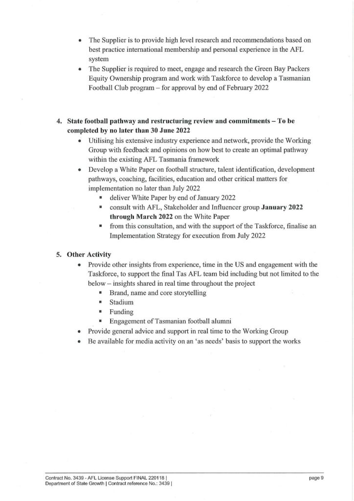 Where’s Alastair Clarkson’s White Paper? 33