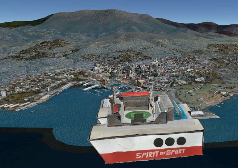 Artists Run Wild in Hobart’s Digital Twin 1