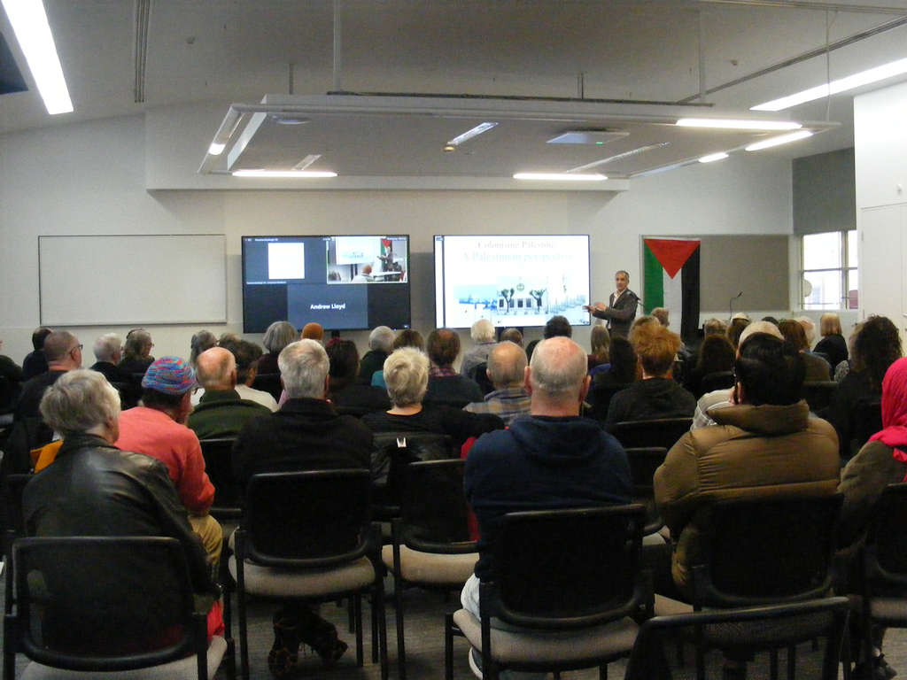 Palestine Lecture in Launceston Today 1