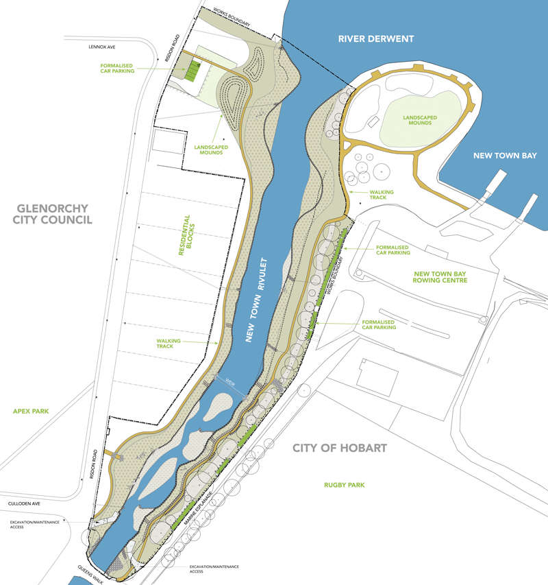 New Town Estuary Restoration Plans Revealed - Tasmanian Times