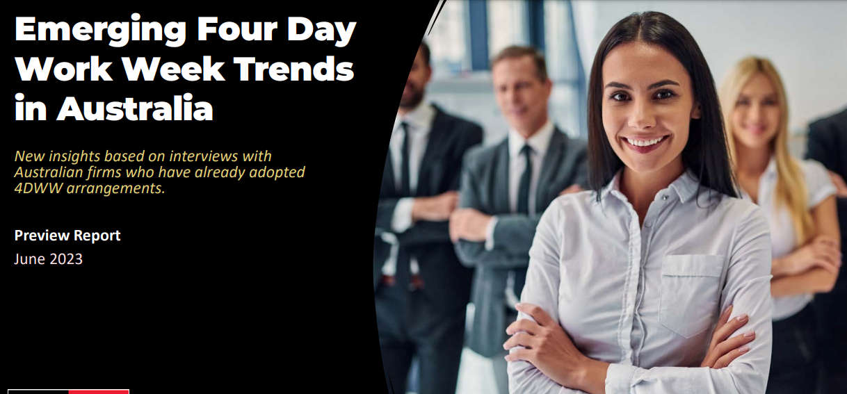 Emerging 4-Day Work Week Trends in Australia 1