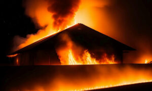 Suspected Arson at Gagebrook 16