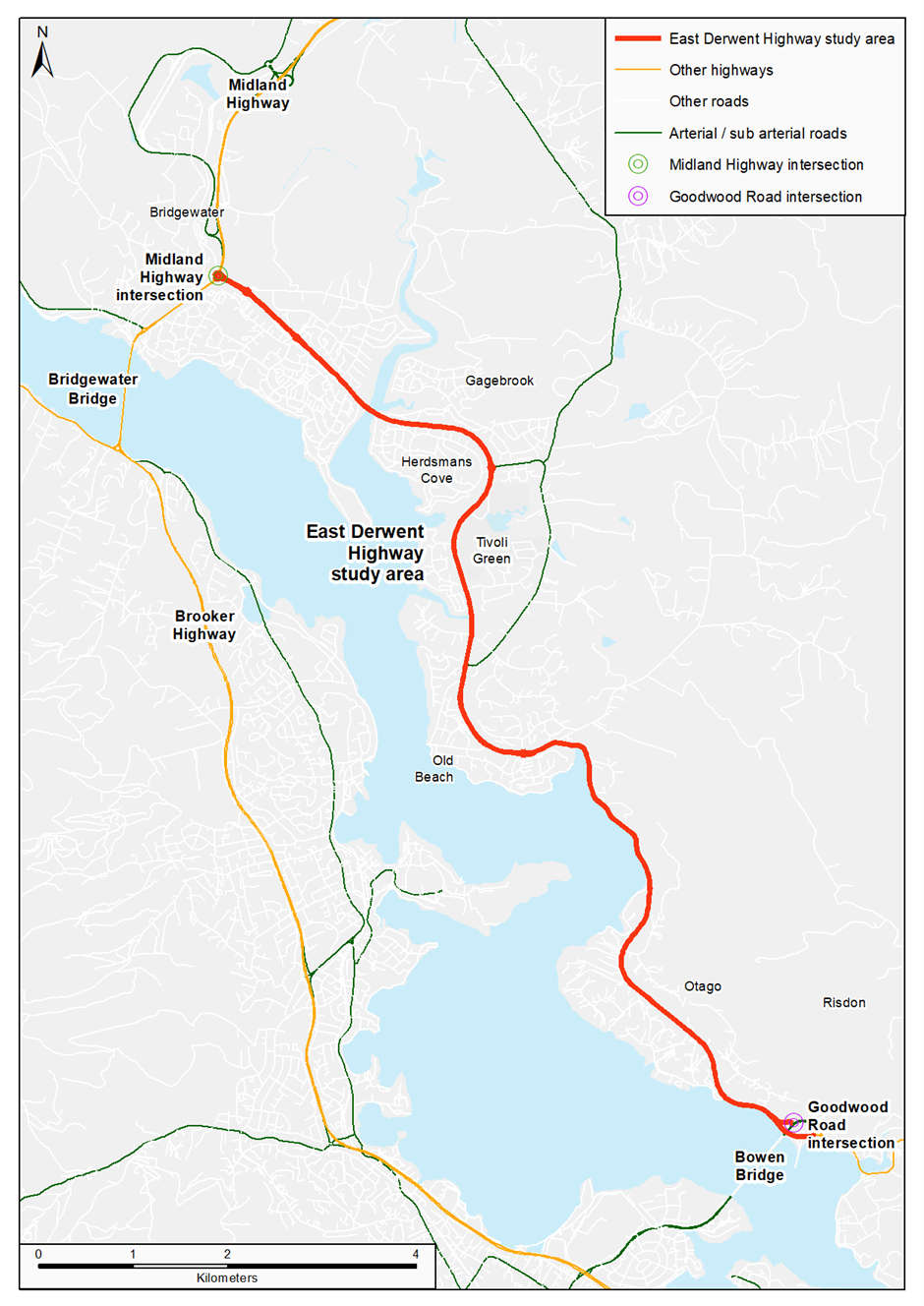 Have Your Say on East Derwent Highway 1