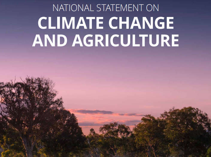 National Statement on Climate Change and Agriculture 1