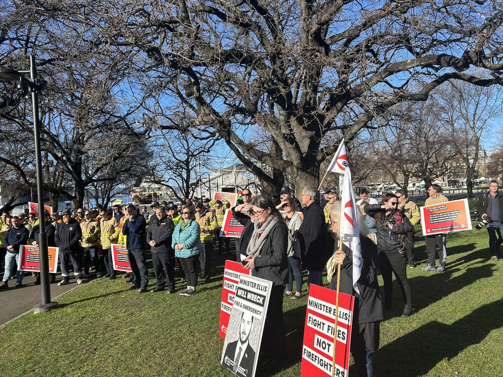 Firefighters Rally Across Tasmania 3
