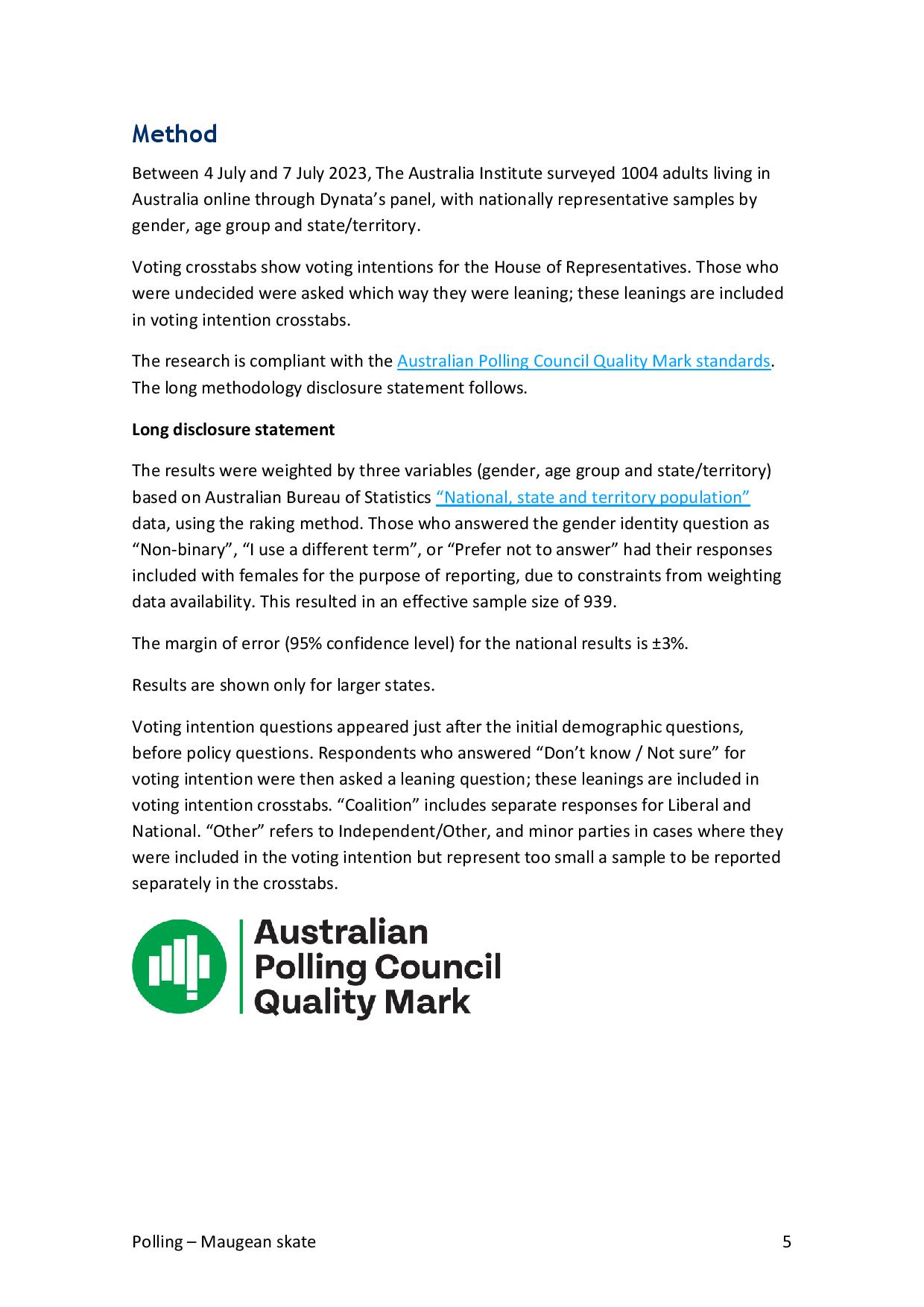 TAI: Fed Govt Legally Obliged to Protect Maugean Skate 47