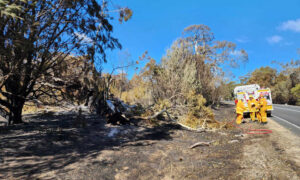 Coles Bay Road Fire Update 11