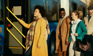 Greens Promise Free Bus Transport 1