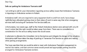 Paramedics Want Parking Access 8