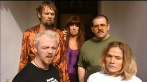 Book Review - 'Kind of Sort of Maybe...but Probably Not' by Imbi Neeme 4 Cast of 90's serial, Spaced