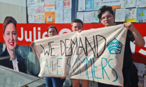 Youth Demand Climate Jobs Guarantee 22