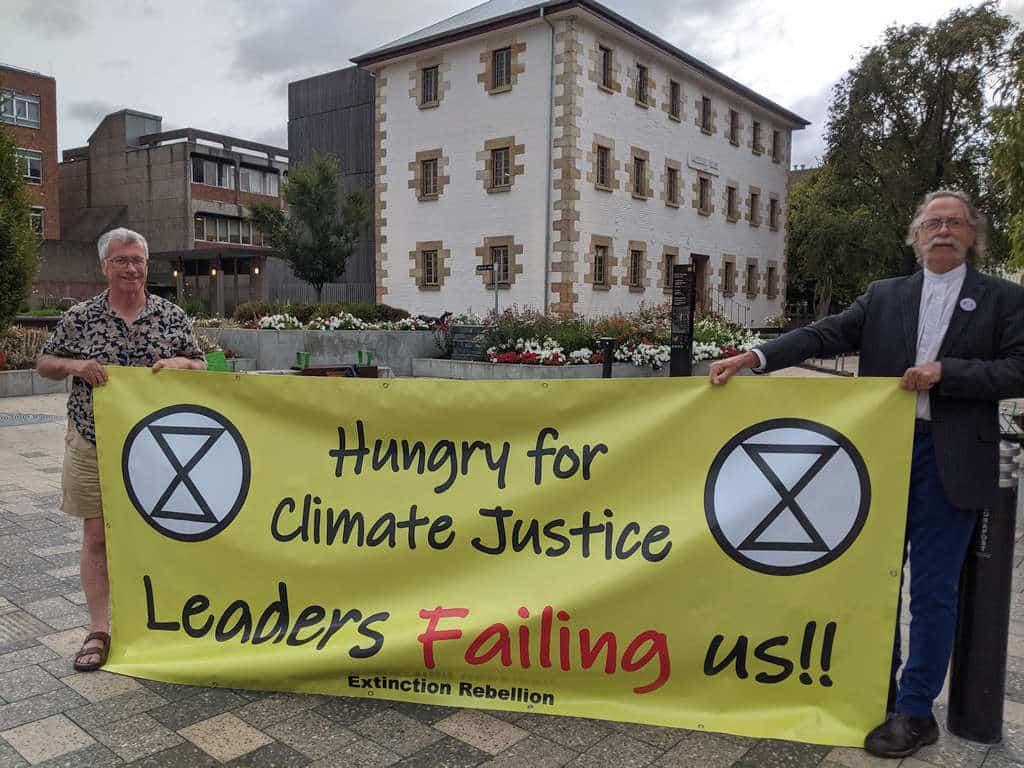Climate Activists Fined for Action at Pollie's Office 1