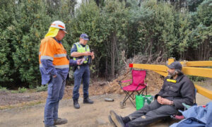Protest in Styx Valley Forest 9