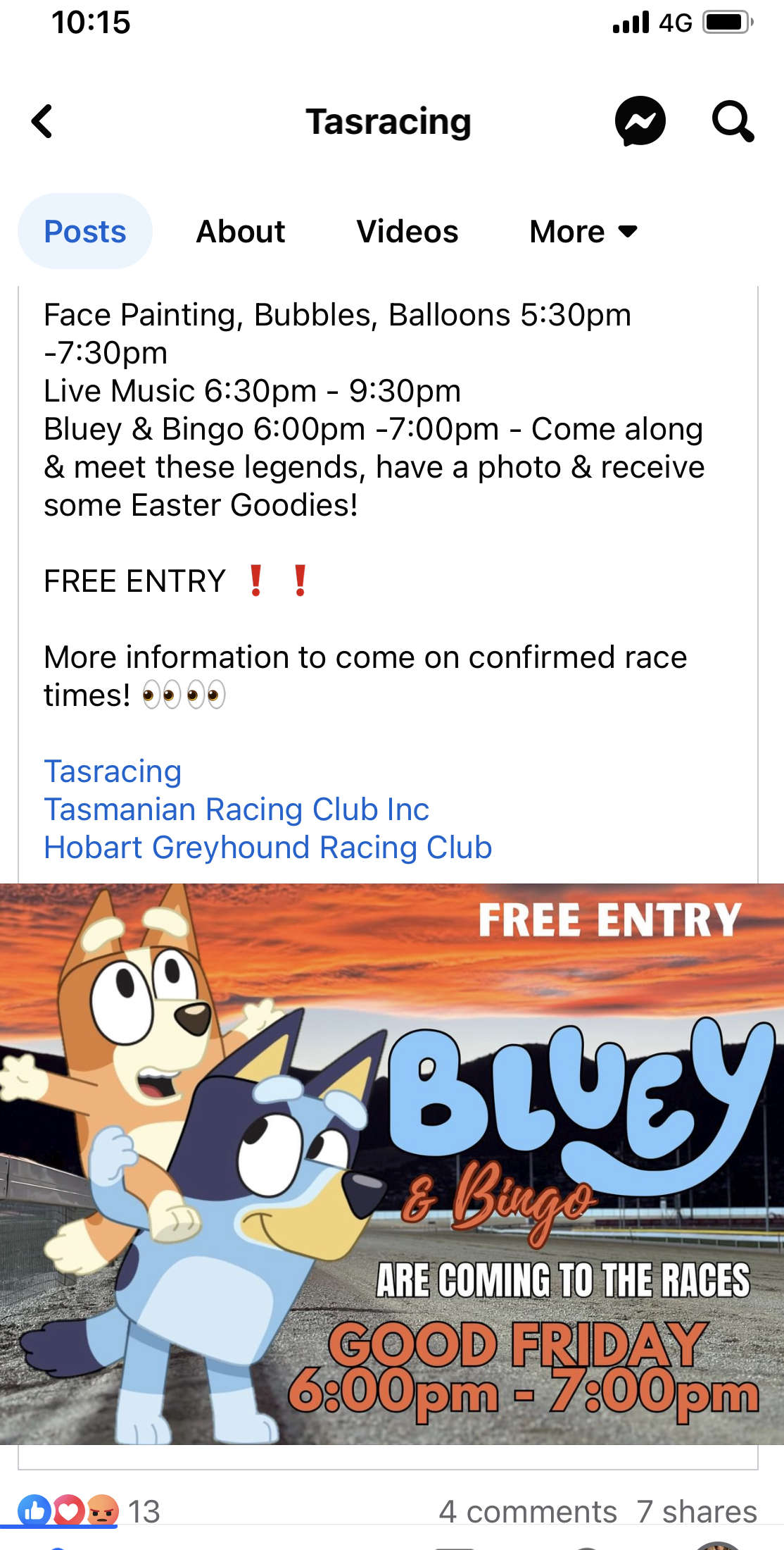 Tasracing Slammed Over 'Bluey-washing' 3 Tasracing Slammed Over 'Bluey-washing' 3