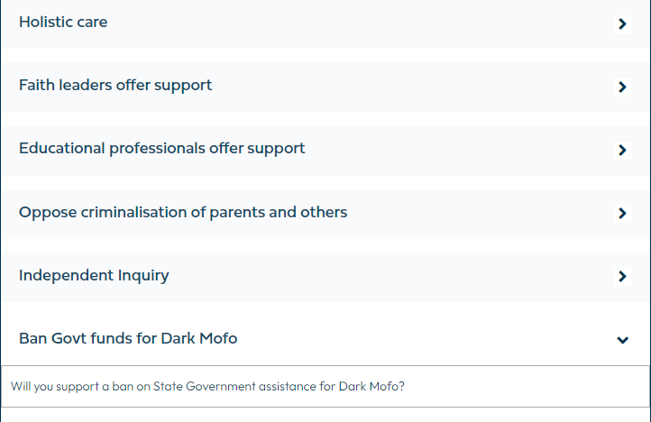 Liberal Candidates Want to De-Fund Dark MOFO 1