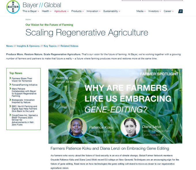 The Greenwashing of 'Regenerative Farming' 20 The Greenwashing of 'Regenerative Farming' 20
