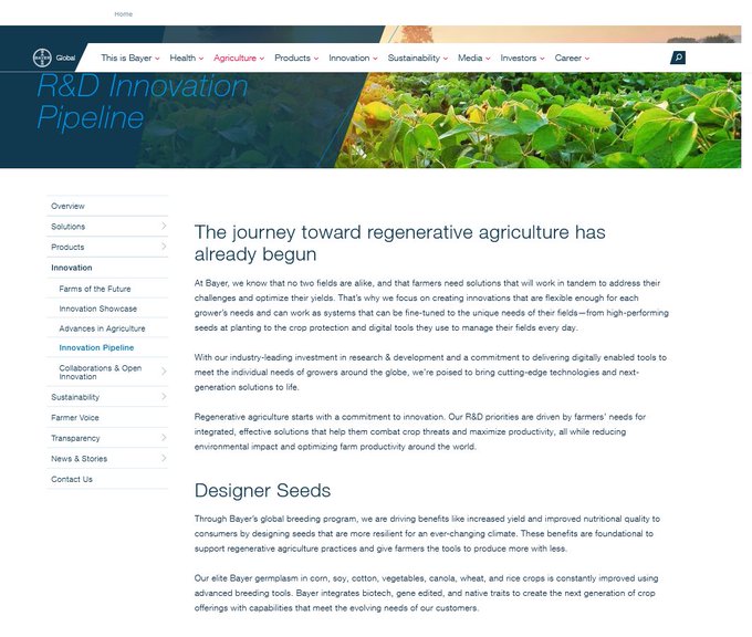 The Greenwashing of 'Regenerative Farming' 22 The Greenwashing of 'Regenerative Farming' 22