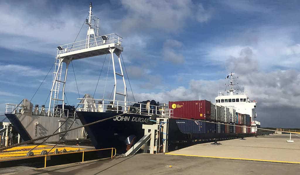 Temporary Expansion of King Island Shipping 1