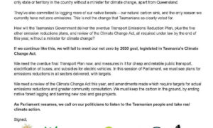 Community Groups Demand Climate Action 7