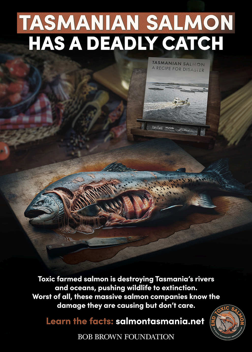New Campaign to 'Expose Salmon Reality' 4 New Campaign to 'Expose Salmon Reality' 4