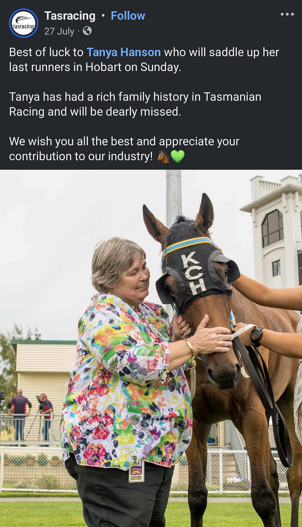 Tasracing Honours Trainer Who Starved Horses 8