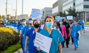 ANMF Members Striking at Hobart Hospital 5