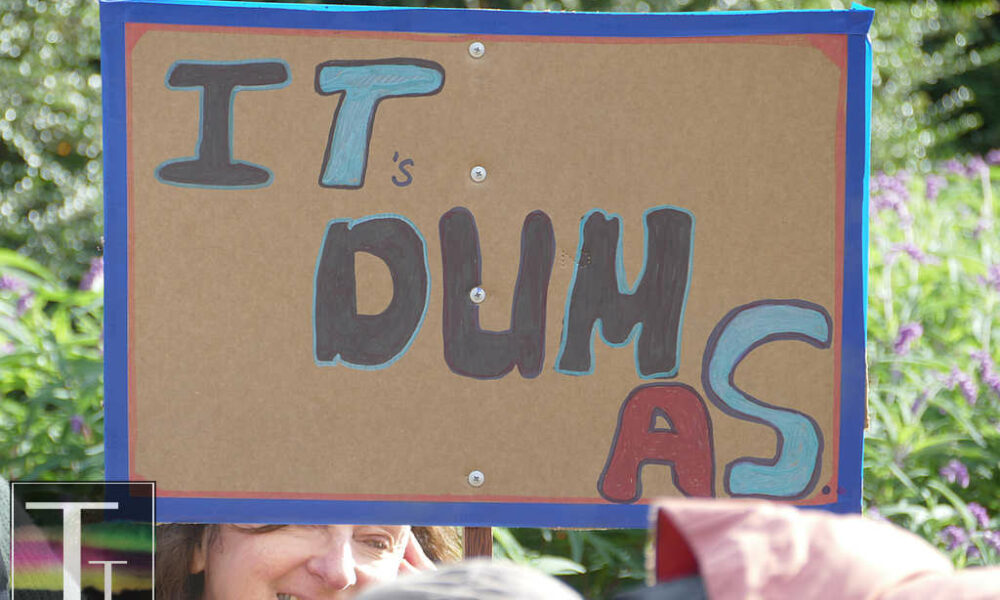 'No Stadium' Rally Speeches & Federal Group's Stadium Legislation Poll ...