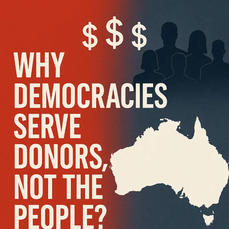 Why Democracies Serve Donors, Not Citizens 1