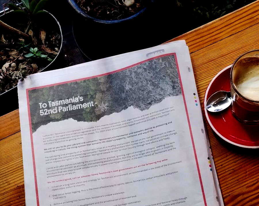 Next Tasmanian Government Urged to Act on Environment 3