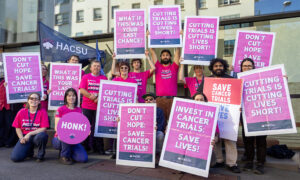 Health Union Strikes Over RHH Cancer Unit Cuts 7