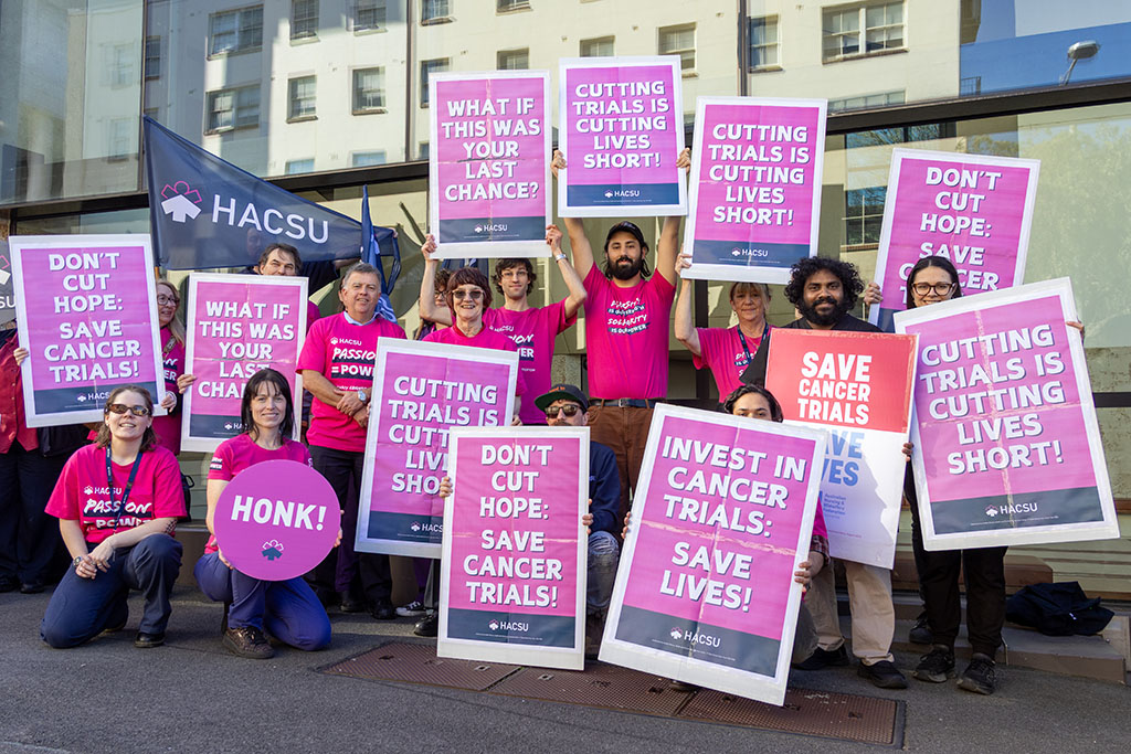 Health Union Strikes Over RHH Cancer Unit Cuts 5